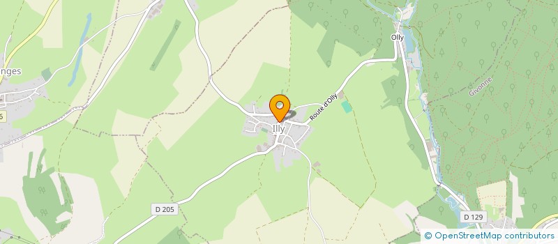 localisation de l'entreprise MONSIEUR JEAN PIRET  ILLY