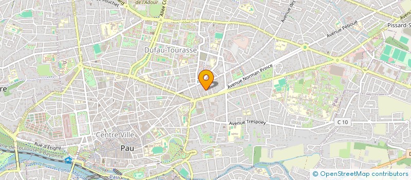 localisation de l'entreprise MONSIEUR JEAN PIRONNEAU à PAU