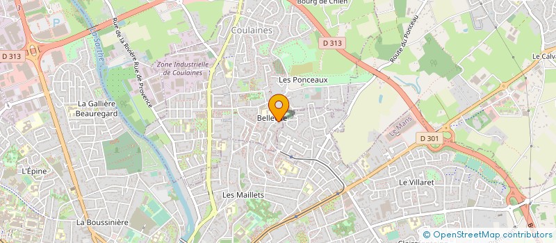 localisation de l'entreprise MONSIEUR JEAN PIRSCH à COULAINES