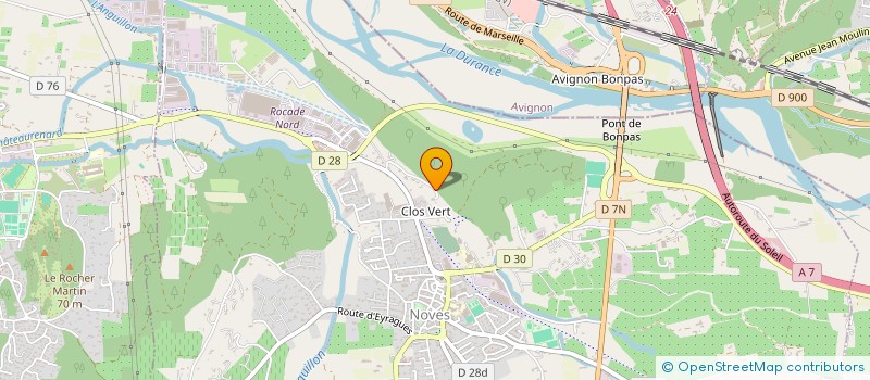 localisation de l'entreprise MONSIEUR JEAN PIRSCH  NOVES