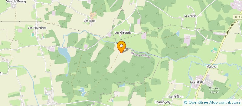 localisation de l'entreprise MONSIEUR JEAN PITRE  ATTIGNAT