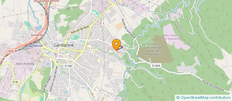 localisation de l'entreprise MONSIEUR JEAN PLAN à GARDANNE