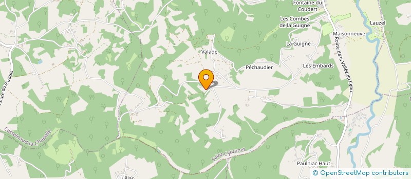 localisation de l'entreprise MONSIEUR JEAN PLANCHE  SAINT-MARTIAL-DE-NABIRAT