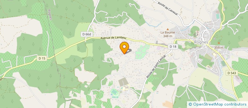 localisation de l'entreprise MONSIEUR JEAN PLAQUET à ROGNES