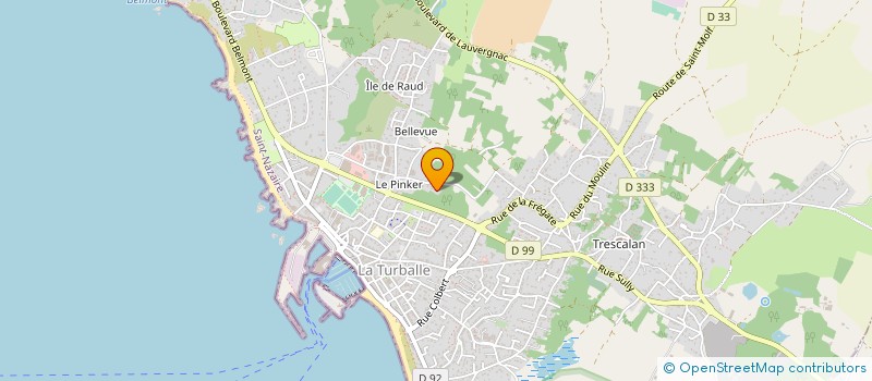 localisation de l'entreprise MONSIEUR JEAN PLAUD à PIRIAC-SUR-MER