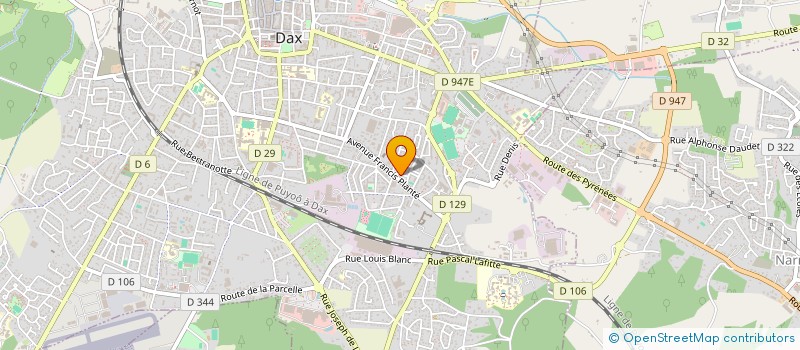 localisation de l'entreprise MONSIEUR JEAN PLESTANT à DAX