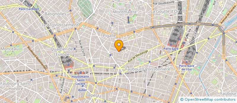 localisation de l'entreprise MONSIEUR JEAN PLUVIAUD  PARIS