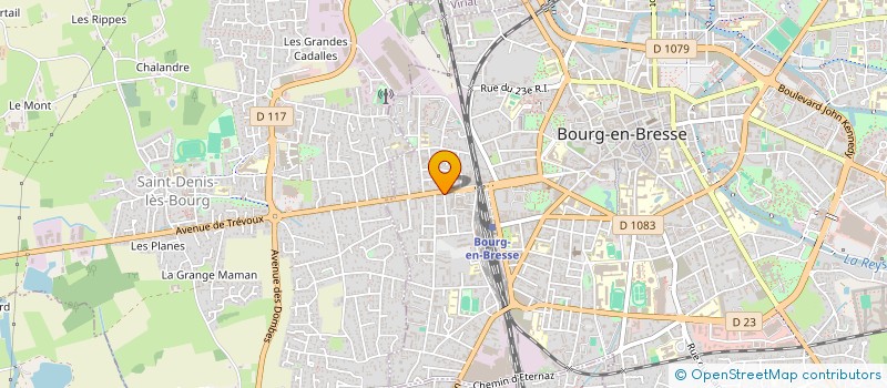 localisation de l'entreprise MONSIEUR JEAN POCHON à BOURG-EN-BRESSE