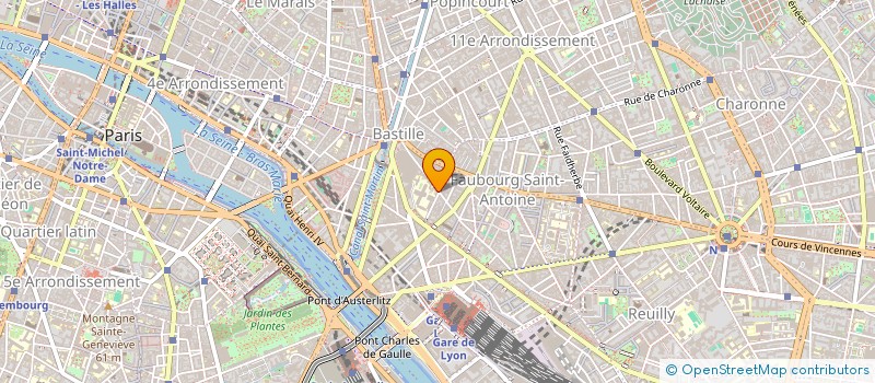 localisation de l'entreprise MONSIEUR JEAN PODALYDES  PARIS