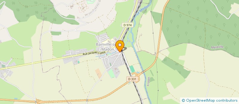 localisation de l'entreprise MONSIEUR JEAN POIGNON à BAINVILLE-SUR-MADON