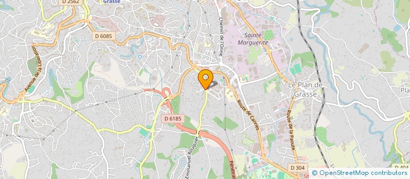 localisation de l'entreprise MONSIEUR JEAN POINLANE à GRASSE