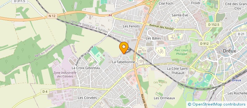 localisation de l'entreprise MONSIEUR JEAN POISSON à LURAY
