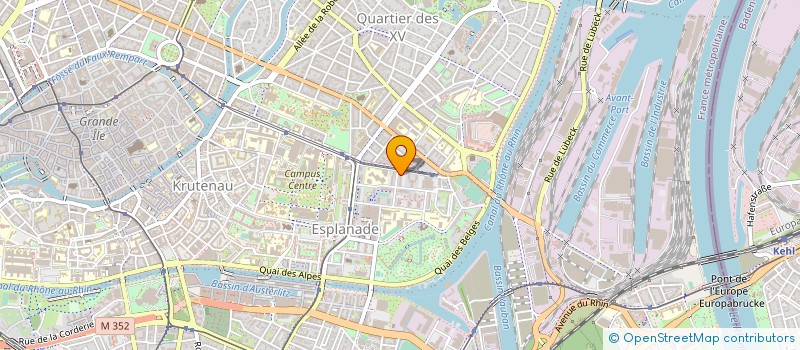 localisation de l'entreprise MONSIEUR JEAN POISSON à STRASBOURG