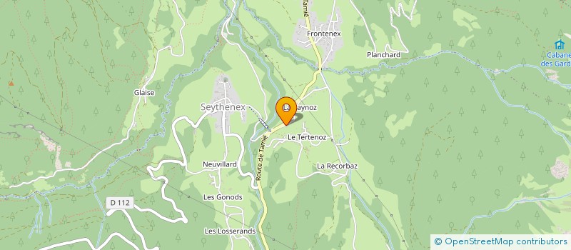 localisation de l'entreprise MONSIEUR JEAN-POL BOZZONE à FAVERGES-SEYTHENEX