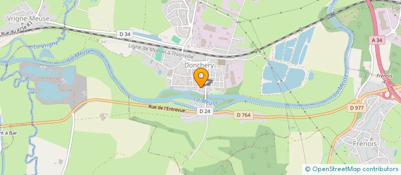 localisation de l'entreprise MONSIEUR JEAN-POL DURY  DONCHERY