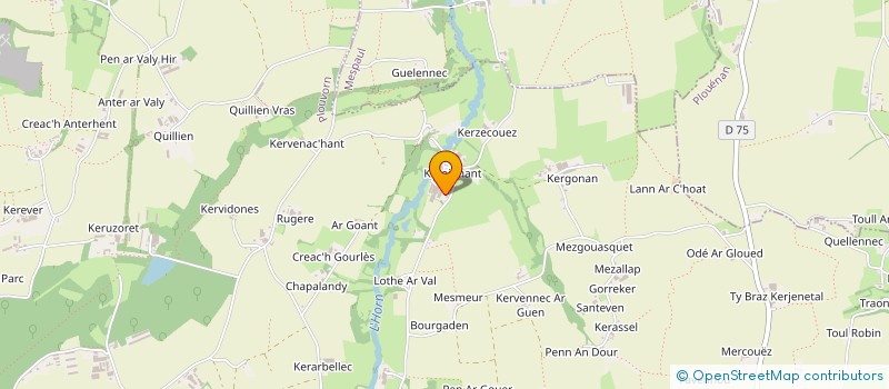 localisation de l'entreprise MONSIEUR JEAN POLARD  PLOUVORN