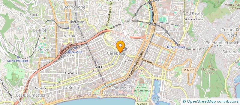 localisation de l'entreprise MONSIEUR JEAN POLI  NICE