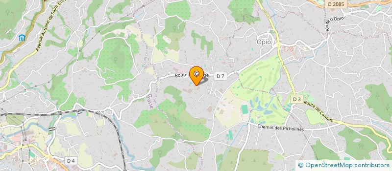 localisation de l'entreprise MONSIEUR JEAN POLITI  CHATEAUNEUF-GRASSE