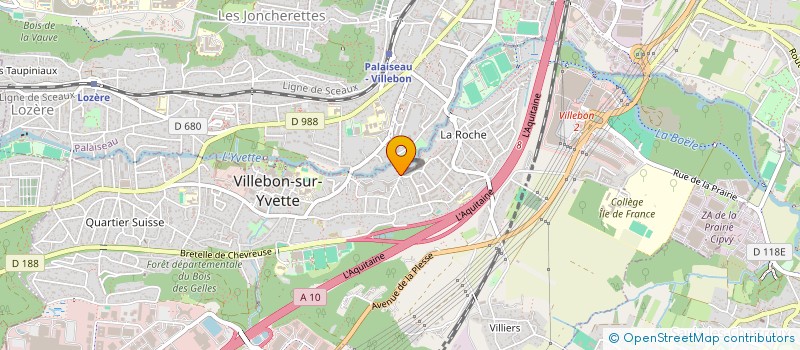 localisation de l'entreprise MONSIEUR JEAN POLLARD à VILLEBON SUR YVETTE