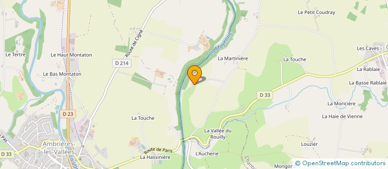 localisation de l'entreprise MONSIEUR JEAN POLLET  CHANTRIGNE