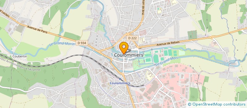 localisation de l'entreprise MONSIEUR JEAN POLLET à COULOMMIERS