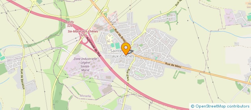 localisation de l'entreprise MONSIEUR JEAN POLLINO  SAINTE-MARIE-AUX-CHENES