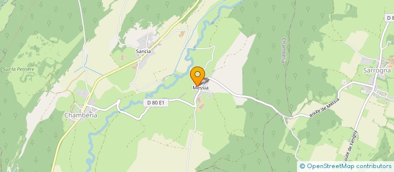 localisation de l'entreprise MONSIEUR JEAN POLY  SARROGNA