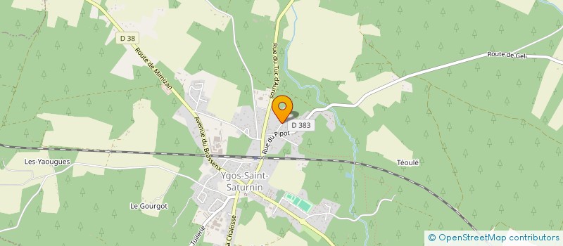 localisation de l'entreprise MONSIEUR JEAN POMIES  ARENGOSSE