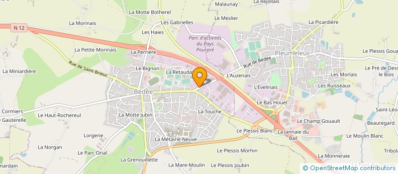 localisation de l'entreprise MONSIEUR JEAN POMMIER à BEDEE