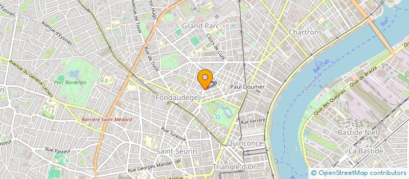 localisation de l'entreprise MONSIEUR JEAN POMMIES  BORDEAUX