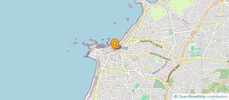 localisation de l'entreprise MONSIEUR JEAN PONCET DES NOUAILLES à BIARRITZ