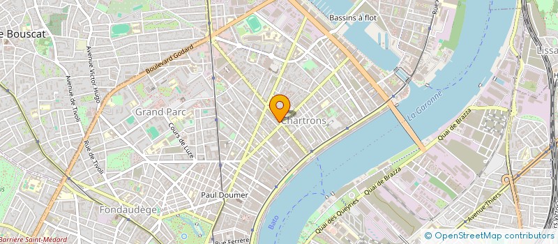 localisation de l'entreprise MONSIEUR JEAN PONIATOWSKI  BORDEAUX