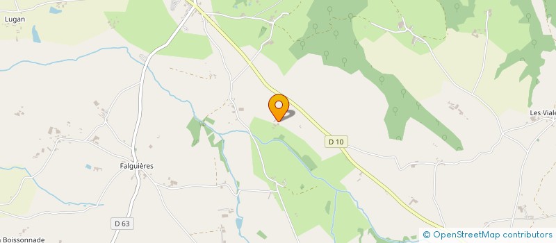 localisation de l'entreprise MONSIEUR JEAN PONS  LEDERGUES