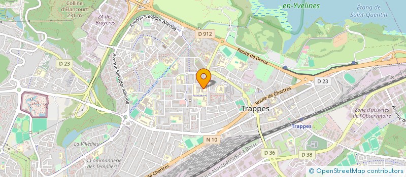 localisation de l'entreprise MONSIEUR JEAN PONS-MOUREOU  LE CHESNAY-ROCQUENCOURT