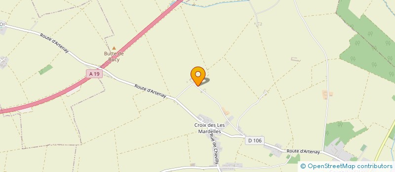 localisation de l'entreprise MONSIEUR JEAN PONSARD  SAINT-LYE-LA-FORET