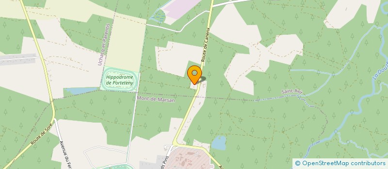 localisation de l'entreprise MONSIEUR JEAN PONTET  SAINT-AVIT