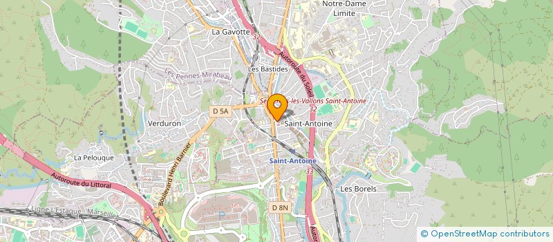 localisation de l'entreprise MONSIEUR JEAN PONTIER à MARSEILLE