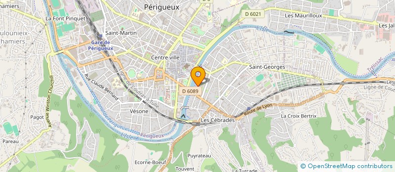 localisation de l'entreprise MONSIEUR JEAN PONTOU à PERIGUEUX