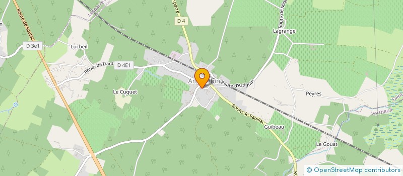 localisation de l'entreprise MONSIEUR JEAN PONZONI à SAINT-GERMAIN-D'ESTEUIL