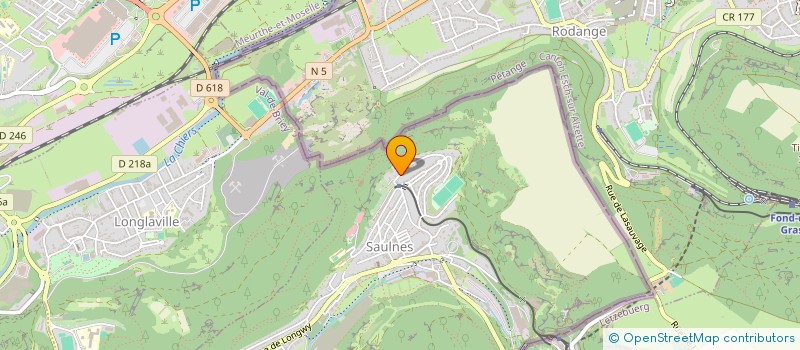 localisation de l'entreprise MONSIEUR JEAN POOS  SAULNES