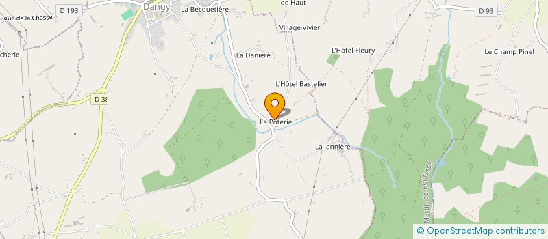 localisation de l'entreprise MONSIEUR JEAN POREE à BOURGVALLEES