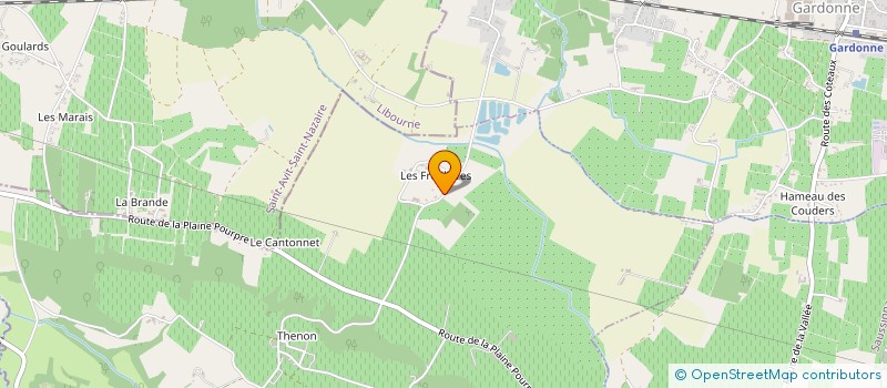 localisation de l'entreprise MONSIEUR JEAN PORTIER  SAUSSIGNAC