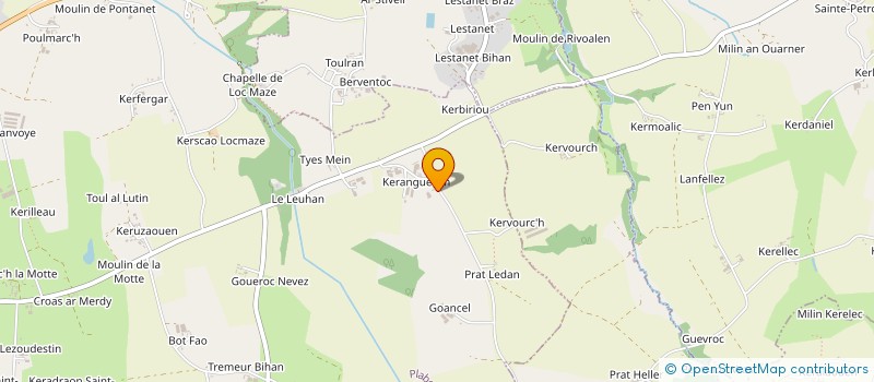 localisation de l'entreprise MONSIEUR JEAN POSTEC à KERSAINT PLABENNEC