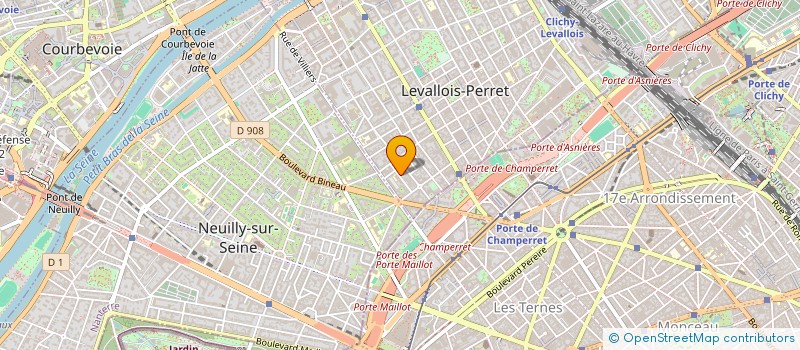 localisation de l'entreprise MONSIEUR JEAN POTIER à LEVALLOIS-PERRET