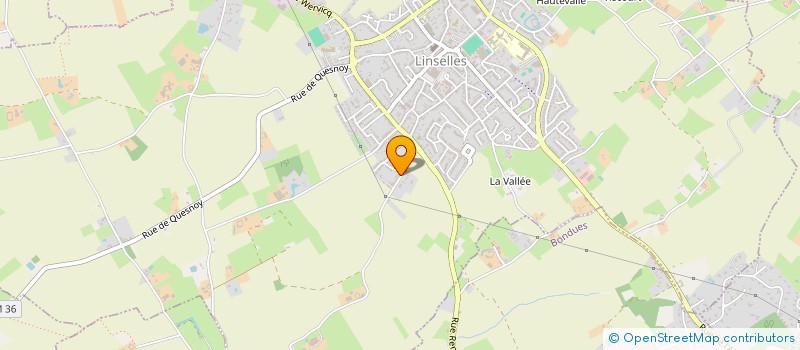 localisation de l'entreprise MONSIEUR JEAN POTTIER à LINSELLES
