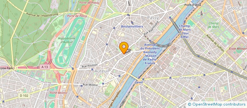 localisation de l'entreprise MONSIEUR JEAN POUCEL à PARIS