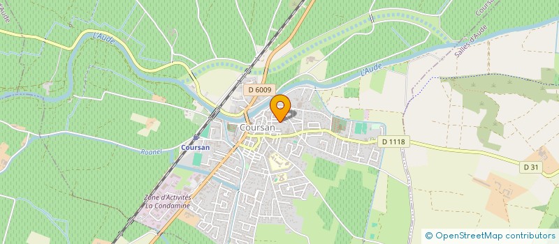 localisation de l'entreprise MONSIEUR JEAN POUDOU  COURSAN