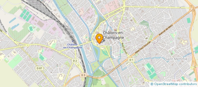 localisation de l'entreprise MONSIEUR JEAN POUGEOISE  CHALONS-EN-CHAMPAGNE