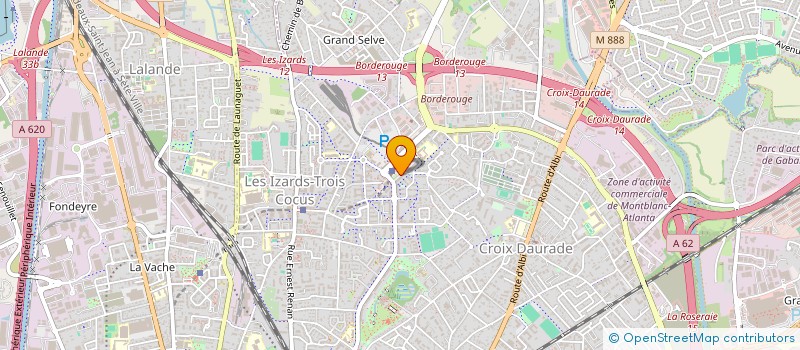 localisation de l'entreprise MONSIEUR JEAN POUGET à TOULOUSE