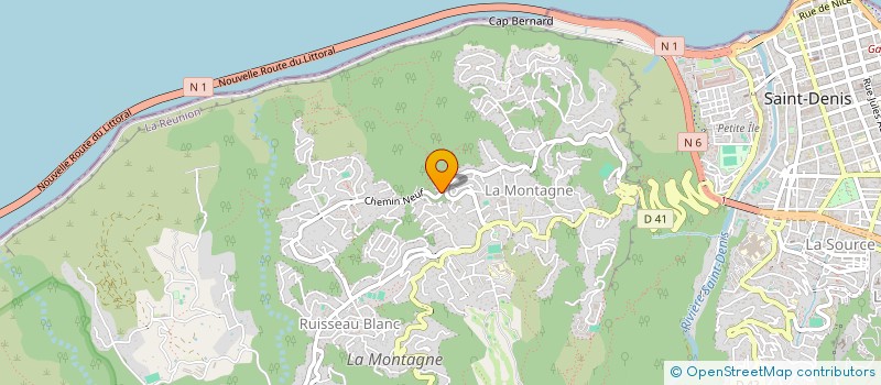 localisation de l'entreprise MONSIEUR JEAN POUJOIS à SAINT-DENIS